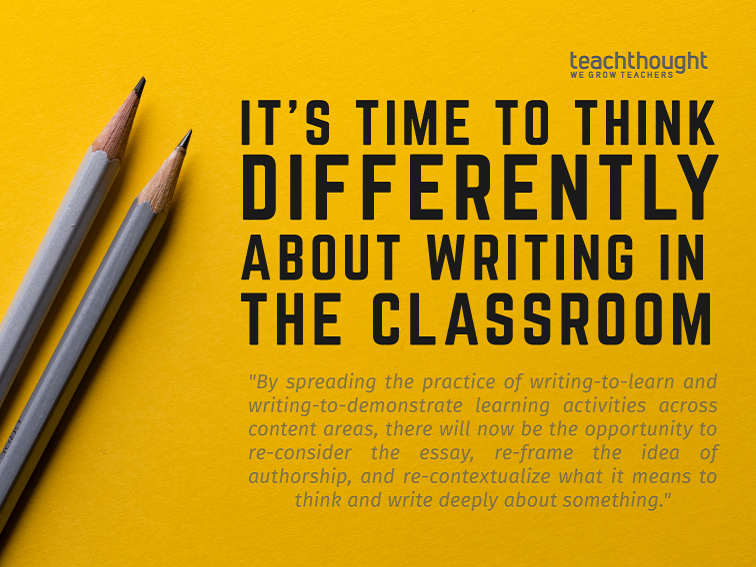 writing in the classroom